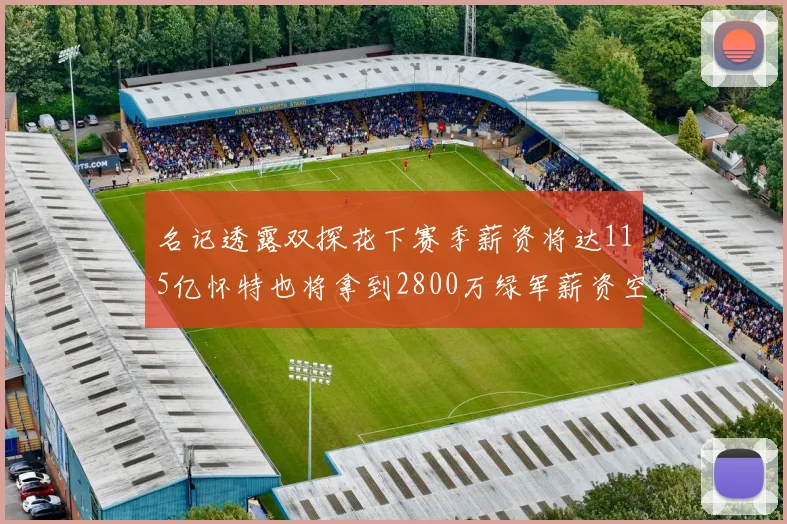名记透露双探花下赛季薪资将达115亿怀特也将拿到2800万绿军薪资空间依旧紧张